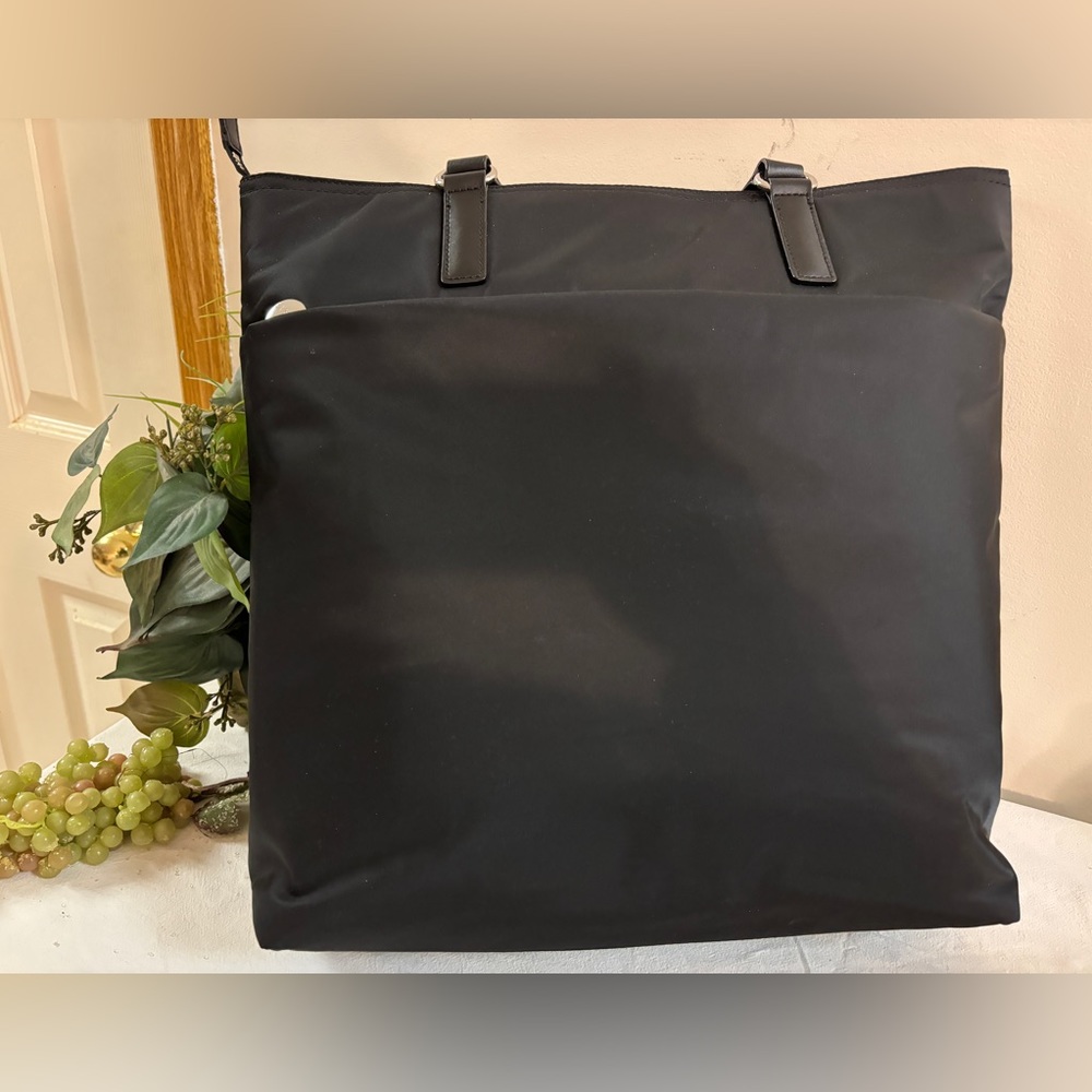 Lo&sons brookline tote black  16x14x5"